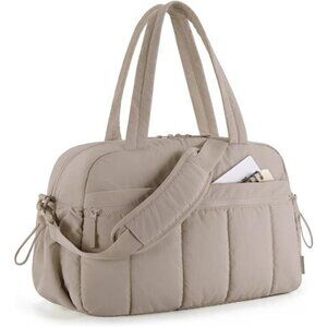 Gym Bag for Women Travel Duffel Lightweight Weekender Water Resistant Pink